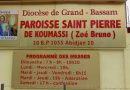 10 Ans de la paroisse saint Pierre de Koumassi Zoé Bruno: de la cours commune à la terre promise